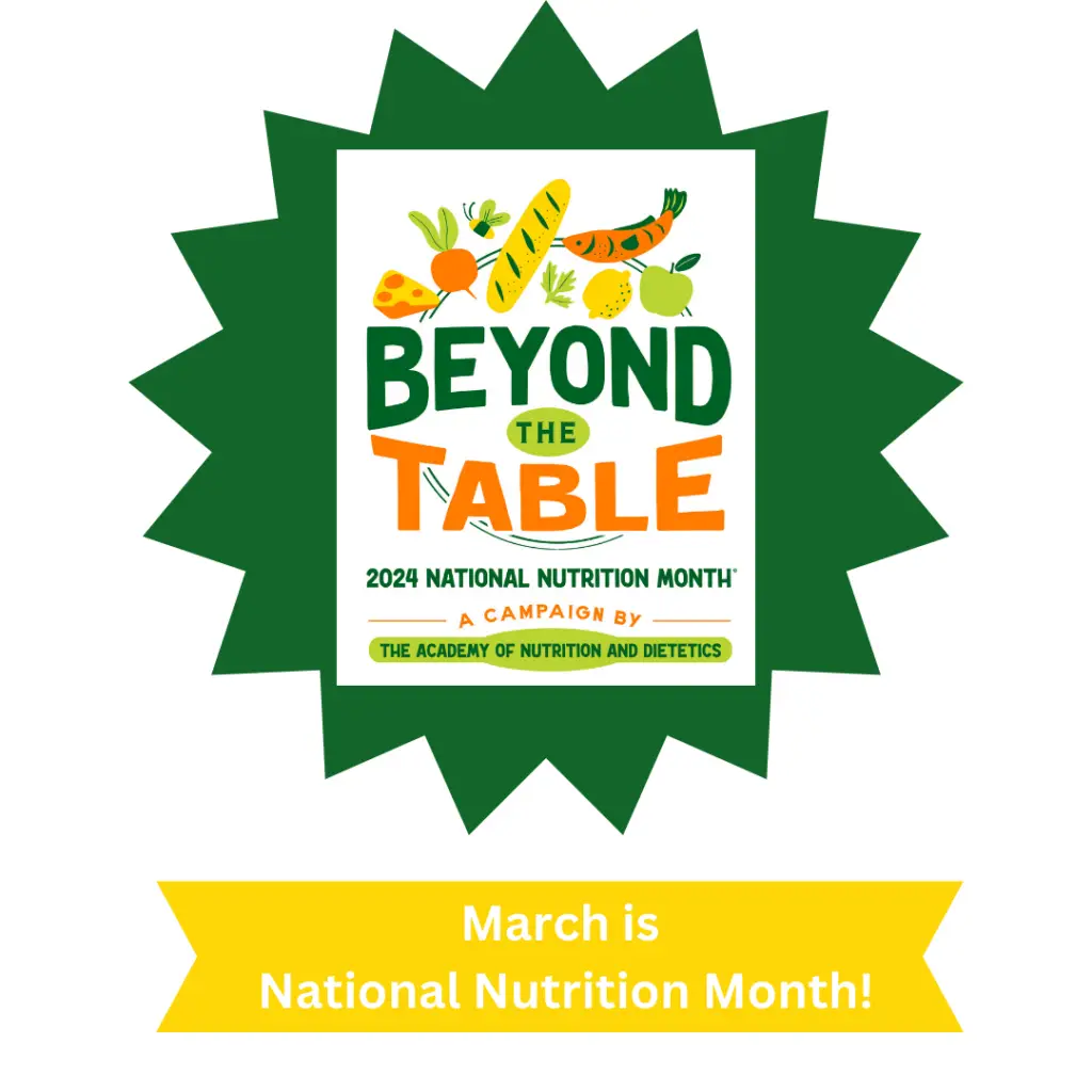 National Nutrition Month 2024