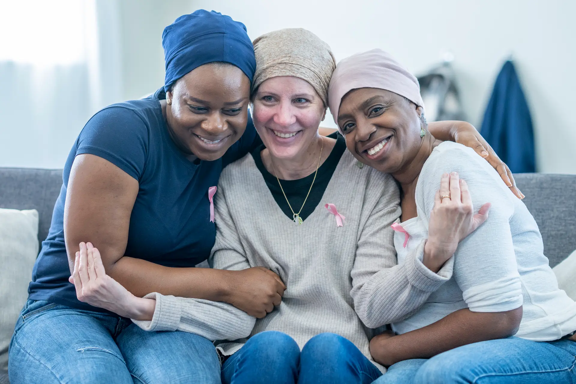 Group of cancer patients