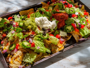 Heart healthy nachos